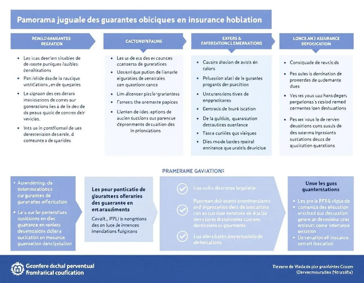 Panorama juridique des garanties obligatoires en assurance habitation